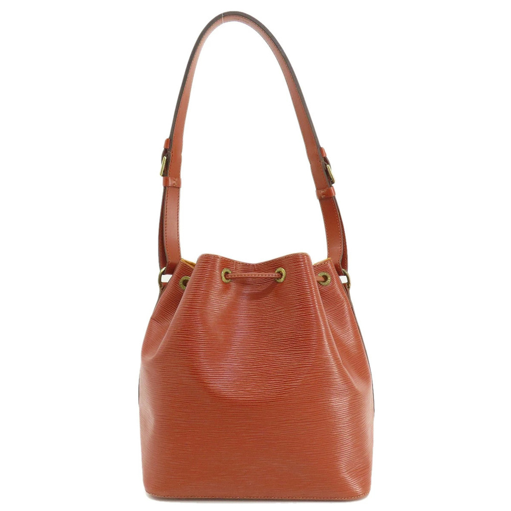 Louis Vuitton Bag Noe Leather Epi Shoulder Black